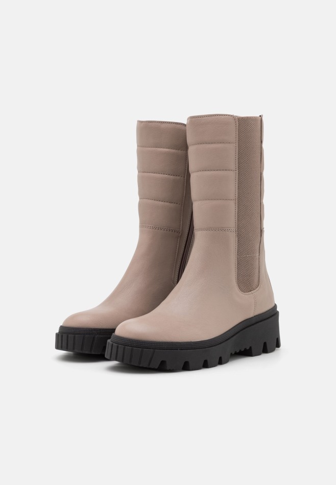 Bottes à Plateforme Caramel/gris Gabor | Exclusif